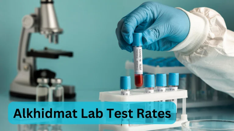 Alkhidmat Lab Test Rates