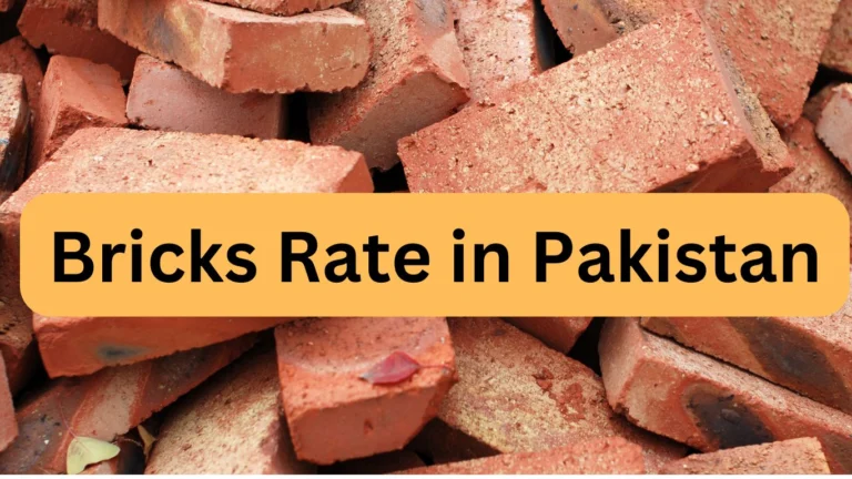 Bricks Rate in Pakistan