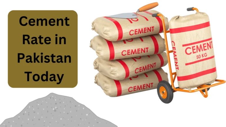 Cement Rate in Pakistan Today