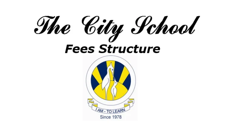 The City school fees Structure