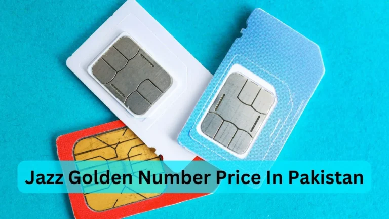 Jazz Golden Number Price In Pakistan