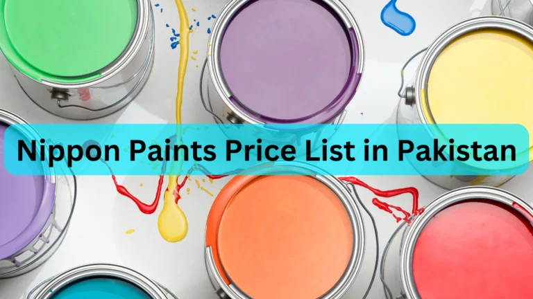Nippon Paints Price List in Pakistan