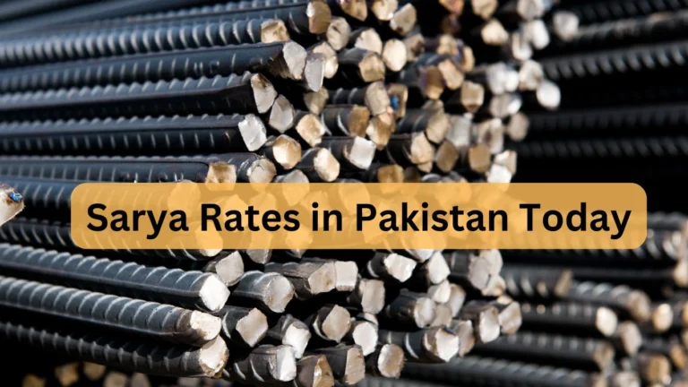 Sarya Rates in Pakistan Today