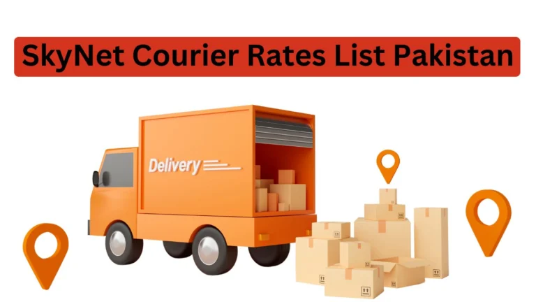 SkyNet Courier Rates List Pakistan